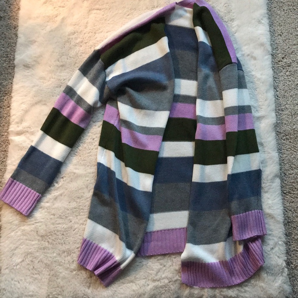 Fleece cardigan